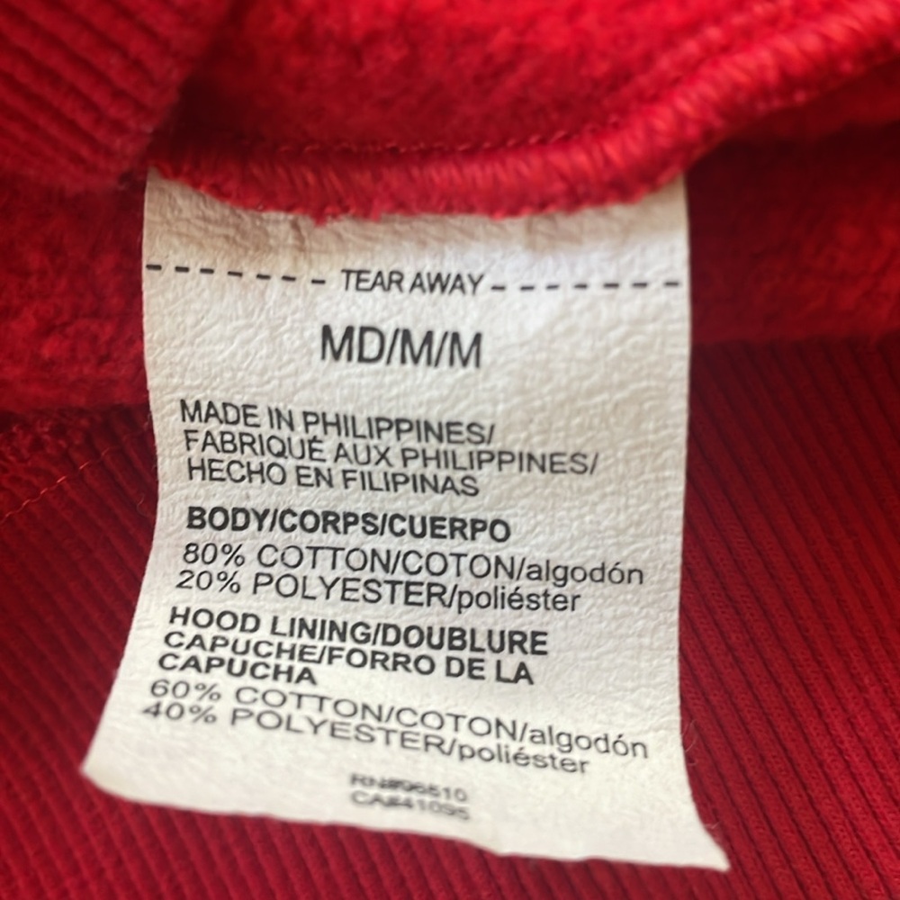 Under Armour Men's Red Hoodie - Picture 4 of 5
